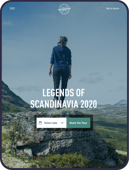 Tour Partner Group — Four European travel companies merged overnight – the website’s job was to make 300 B2B experts feel like one brand, starting with the photography. — UareUx