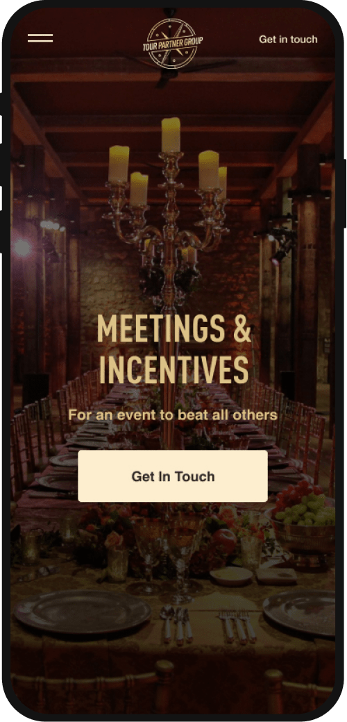 Tour Partner Group — Four European travel companies merged overnight – the website’s job was to make 300 B2B experts feel like one brand, starting with the photography. — UareUx