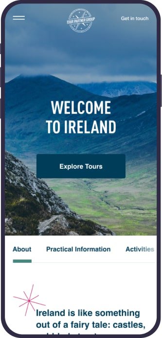 Tour Partner Group — Four European travel companies merged overnight – the website’s job was to make 300 B2B experts feel like one brand, starting with the photography. — UareUx